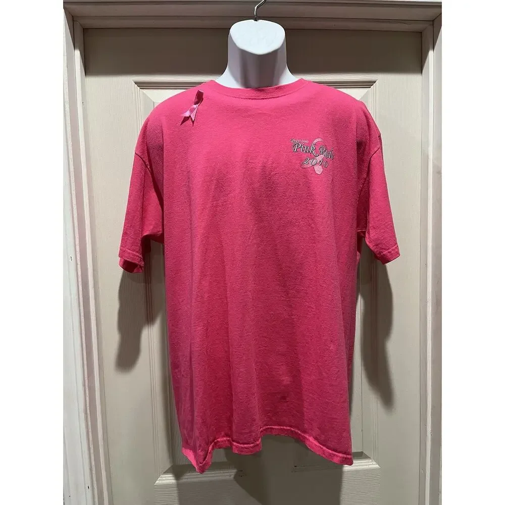 The Second Annual Pink Ride 2010 T Shirt Size X-large Cotton Biker